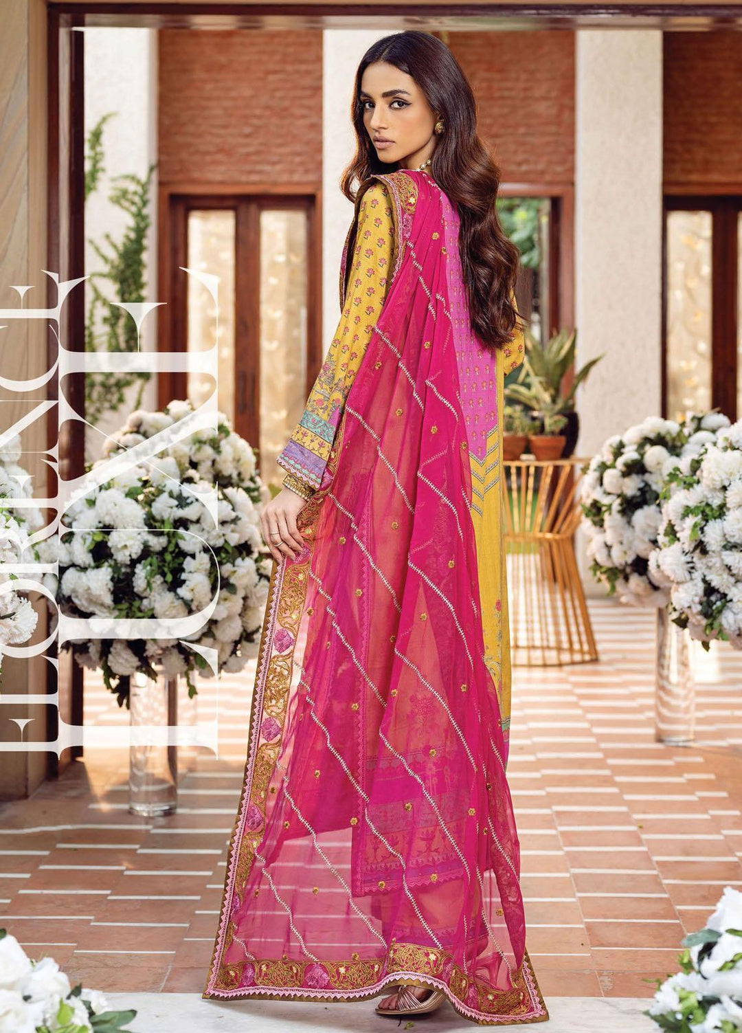 Florence By Rang Rasiya Embroidered Lawn Suits Unstitched 3 Piece RR21FF 01 Raau - Festive Collection