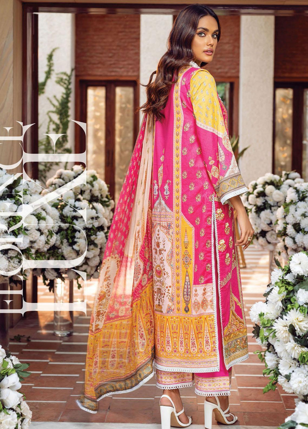 Florence By Rang Rasiya Embroidered Lawn Suits Unstitched 3 Piece RR21FF 10 Vienna - Festive Collection