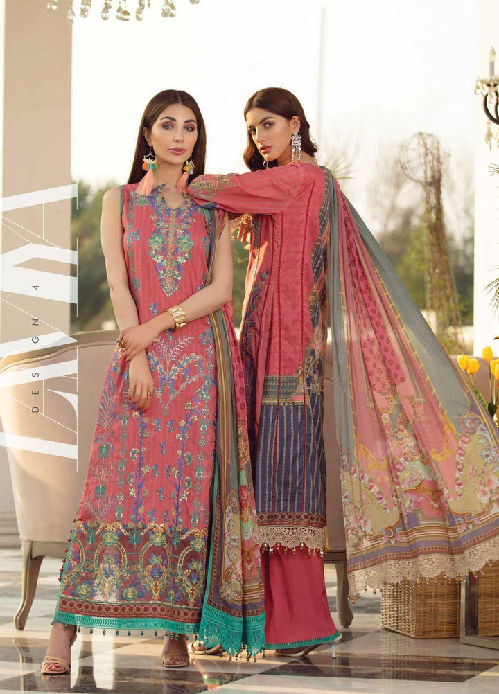 Florence By Rang Rasiya Embroidered Lawn Suits Unstitched 3 Piece RR21F 05 - Summer Collection
