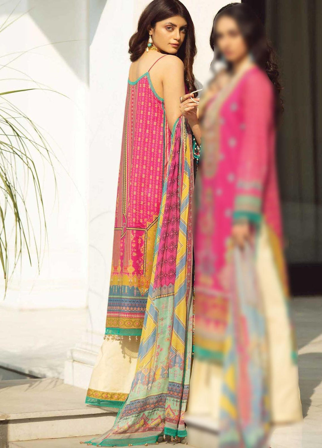 Florence By Rang Rasiya Embroidered Lawn Suits Unstitched 3 Piece RR21F 07 - Summer Collection