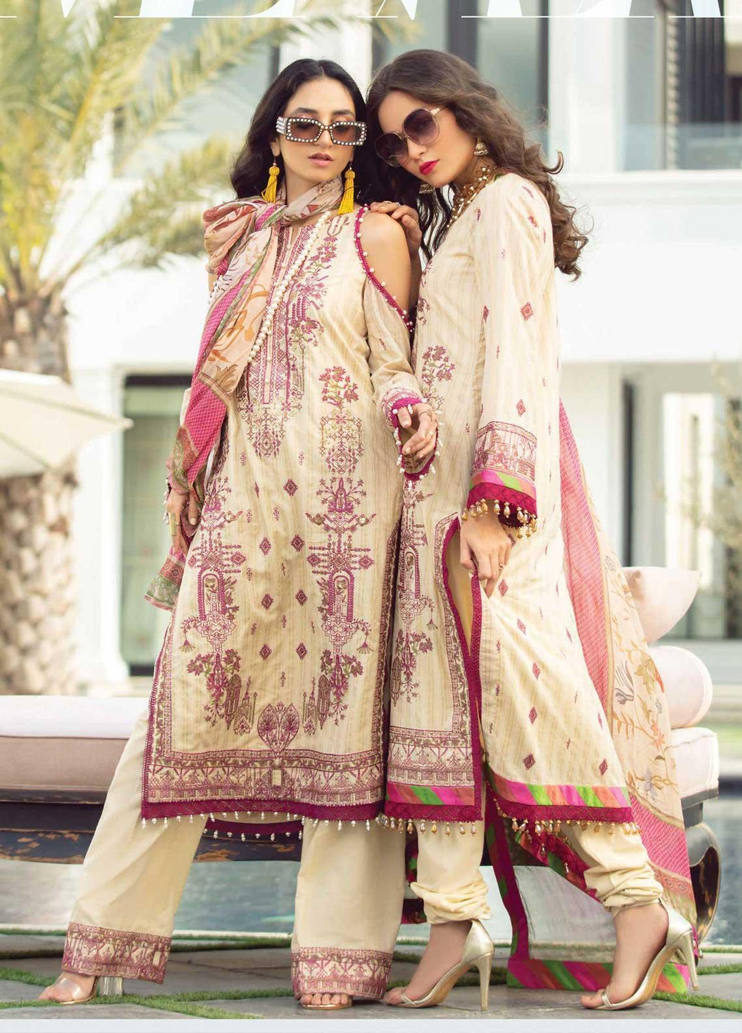 Florence By Rang Rasiya Embroidered Lawn Suits Unstitched 3 Piece RR21F 09 - Summer Collection