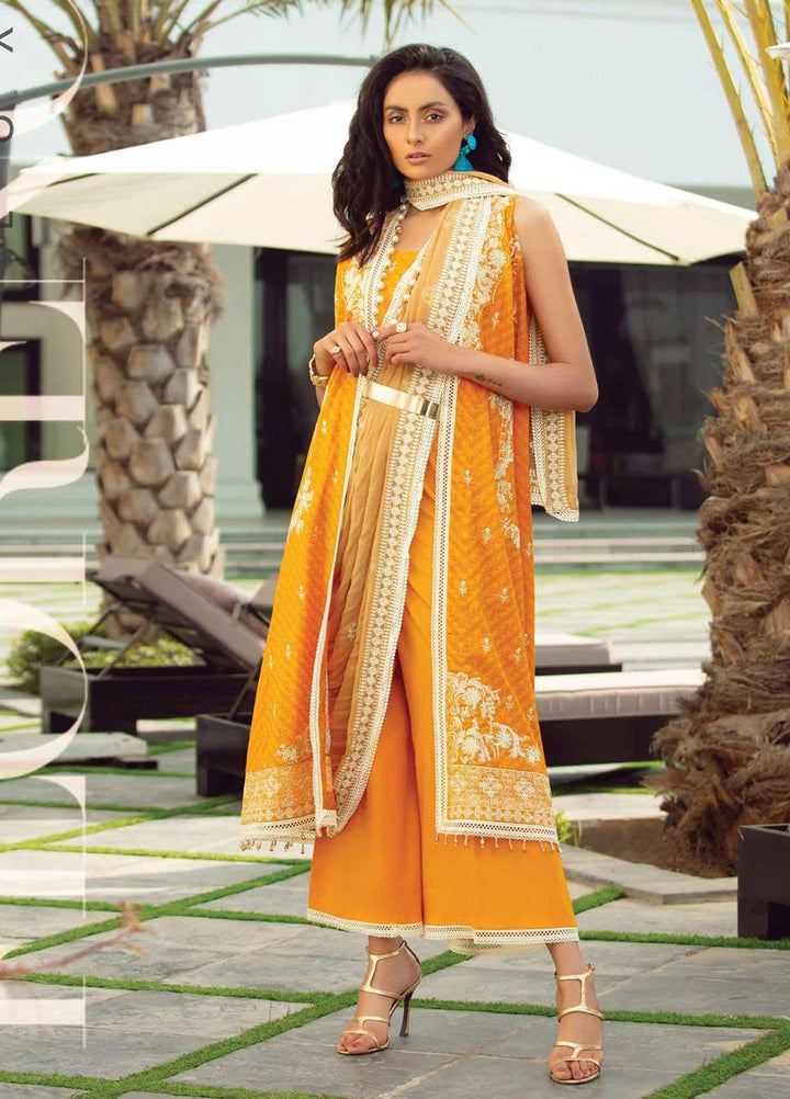 Florence By Rang Rasiya Embroidered Lawn Suits Unstitched 3 Piece RR21F 11 - Summer Collection