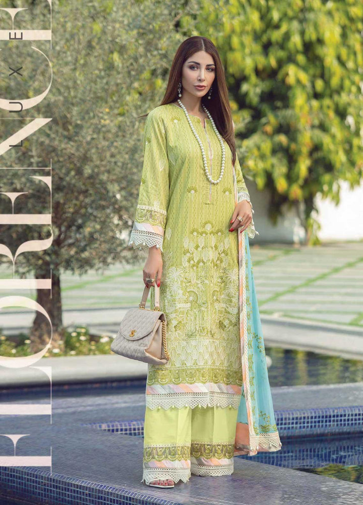 Florence By Rang Rasiya Embroidered Lawn Suits Unstitched 3 Piece RR21F 12 - Summer Collection
