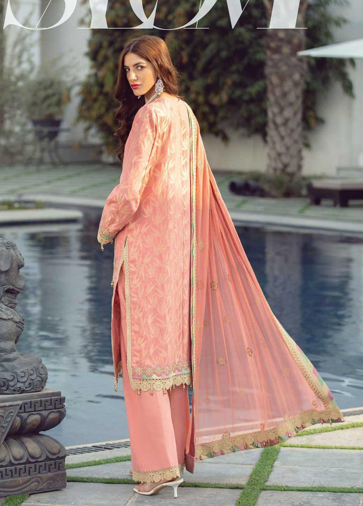 Florence By Rang Rasiya Embroidered Lawn Suits Unstitched 3 Piece RR21F 15 - Summer Collection