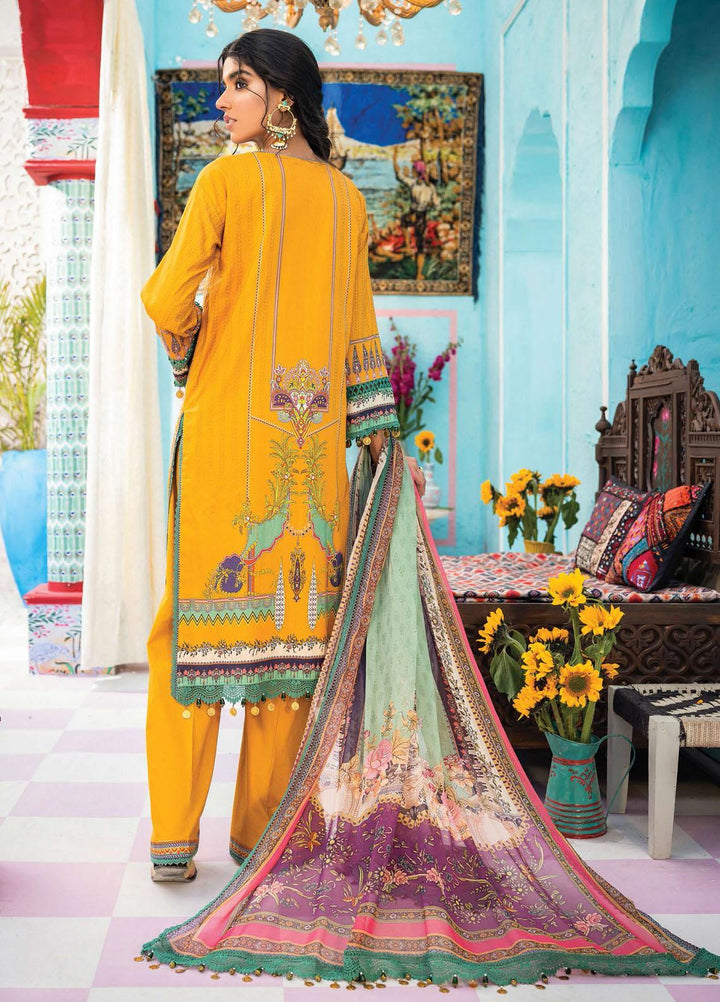 Florence Meherbano By Rang Rasiya Embroidered Lawn Suits Unstitched 3 Piece RR21FM 05 Avai - Spring / Summer Collection