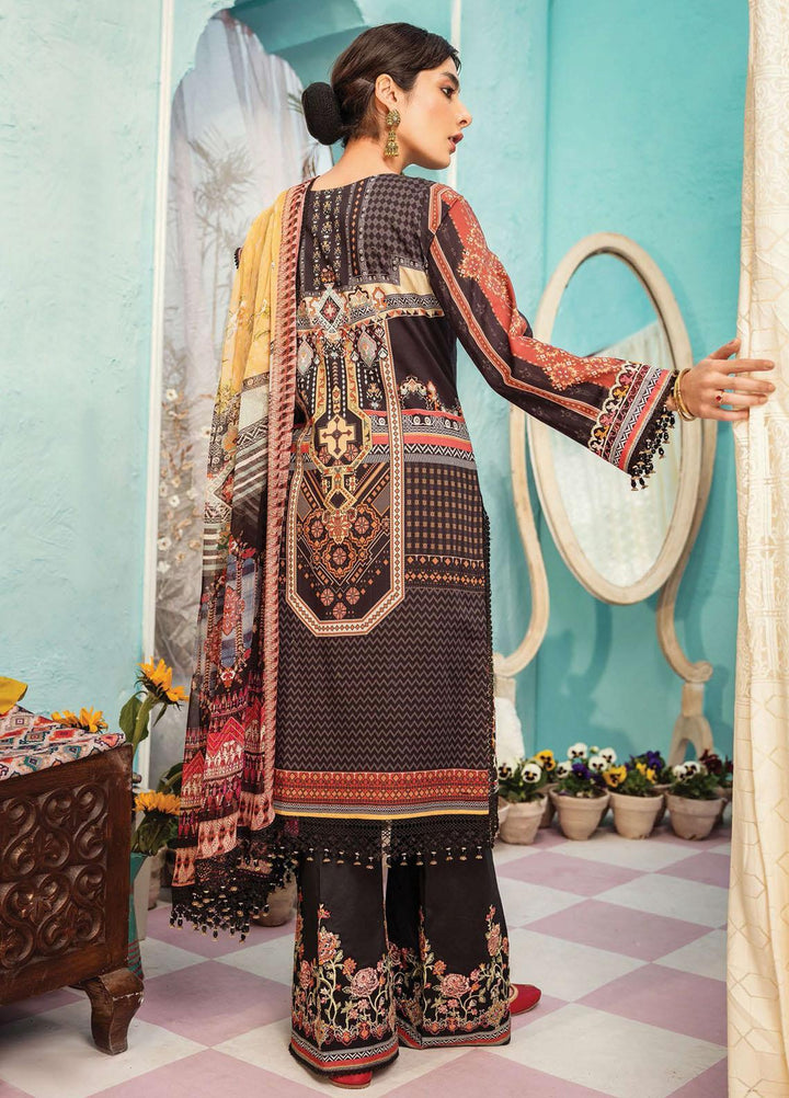 Florence Meherbano By Rang Rasiya Embroidered Lawn Suits Unstitched 3 Piece RR21FM 06 Akbari - Spring / Summer Collection