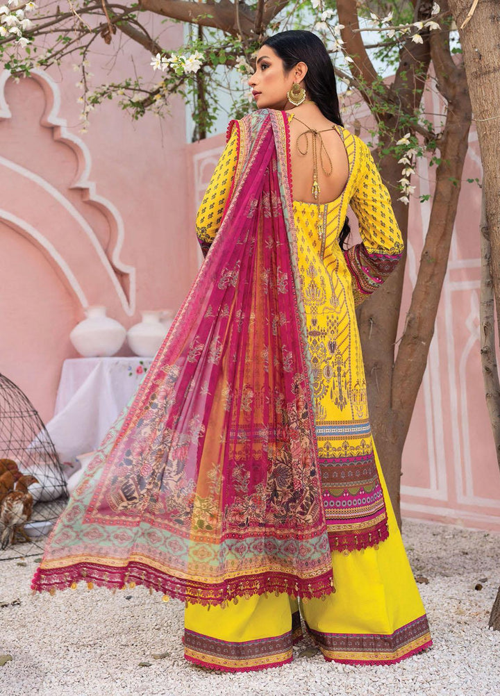 Florence Meherbano By Rang Rasiya Embroidered Lawn Suits Unstitched 3 Piece RR21FM 08 Banhaar - Spring / Summer Collection