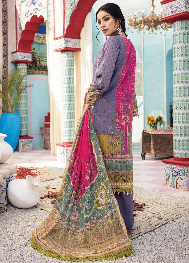 Florence Meherbano By Rang Rasiya Embroidered Lawn Suits Unstitched 3 Piece RR21FM 09 Pehira - Spring / Summer Collection
