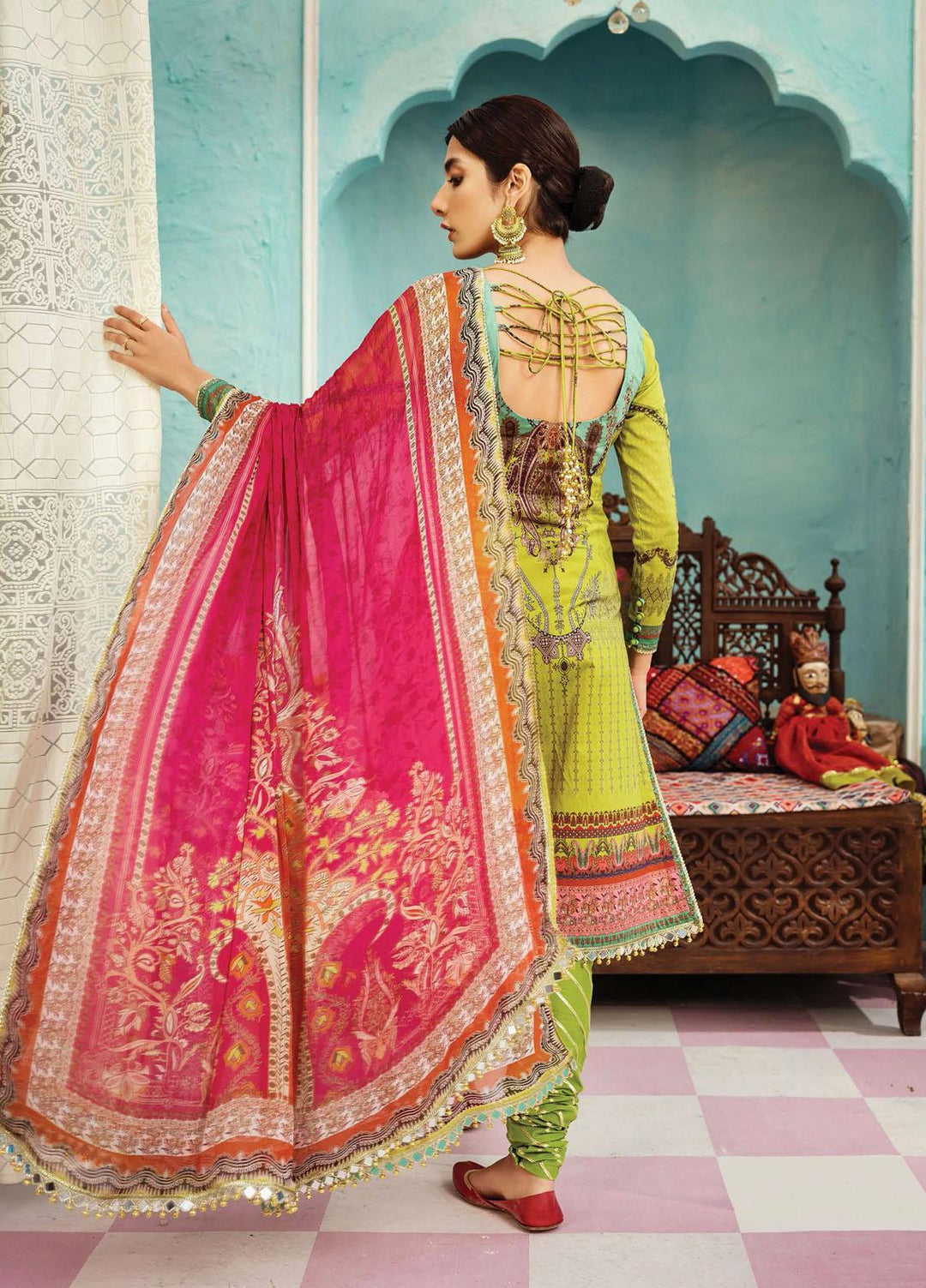 Florence Meherbano By Rang Rasiya Embroidered Lawn Suits Unstitched 3 Piece RR21FM 14 Roopnagar - Spring / Summer Collection