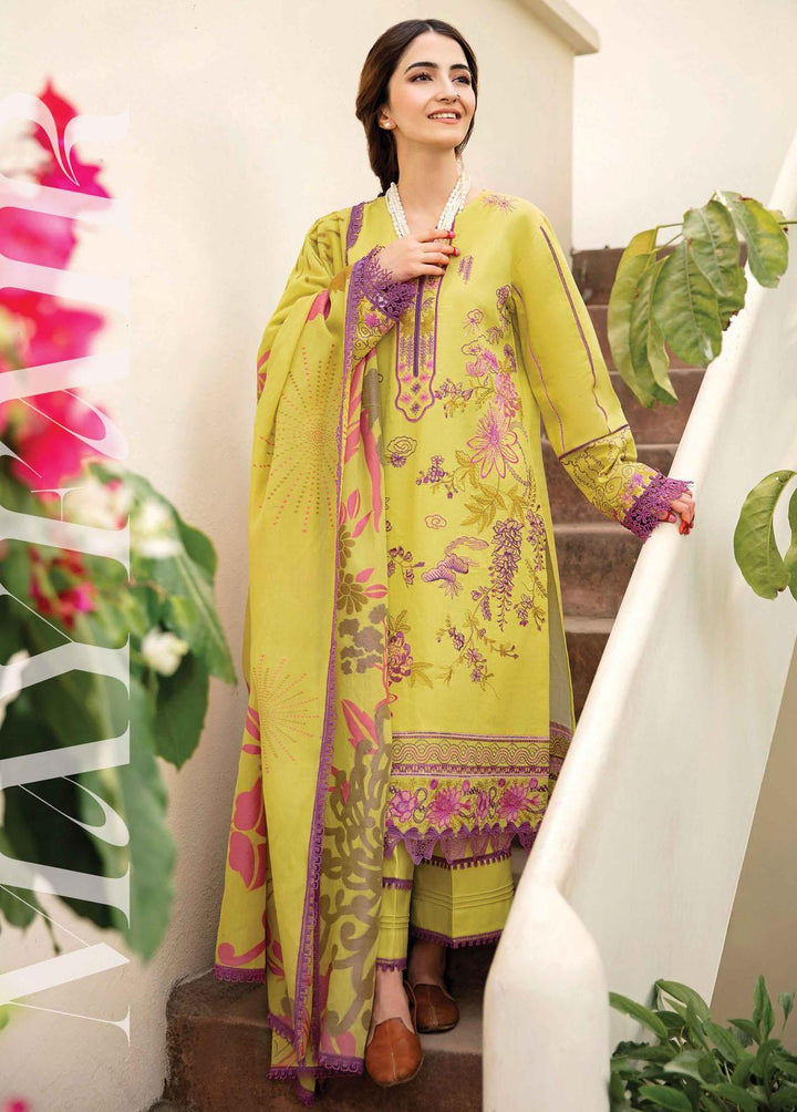 Maskan By Rang Rasiya Embroidered Lawn Suits Unstitched 3 Piece RR22M 15 Mayfair - Eid Collection