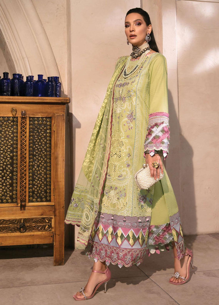 Mishri Si Yaadein By Rang Rasiya Embroidered Lawn Suits Unstitched 3 Piece RR22MY Crystal Galore 6B - Premium Collection