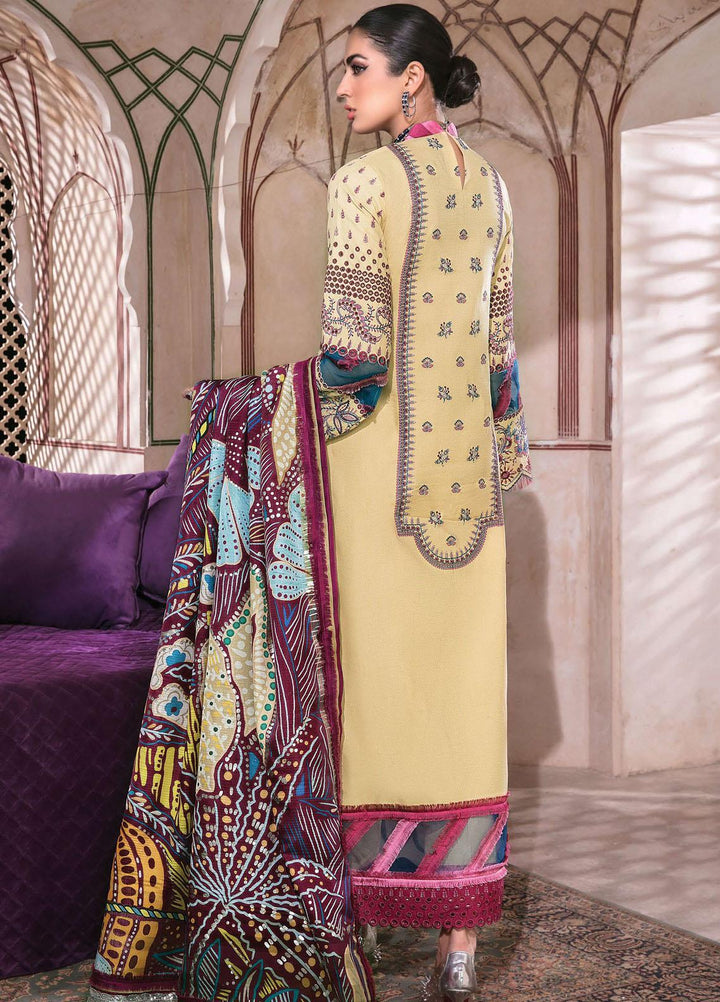 Mishri Si Yaadein By Rang Rasiya Embroidered Lawn Suits Unstitched 3 Piece RR22MY Iznik 1B - Premium Collection