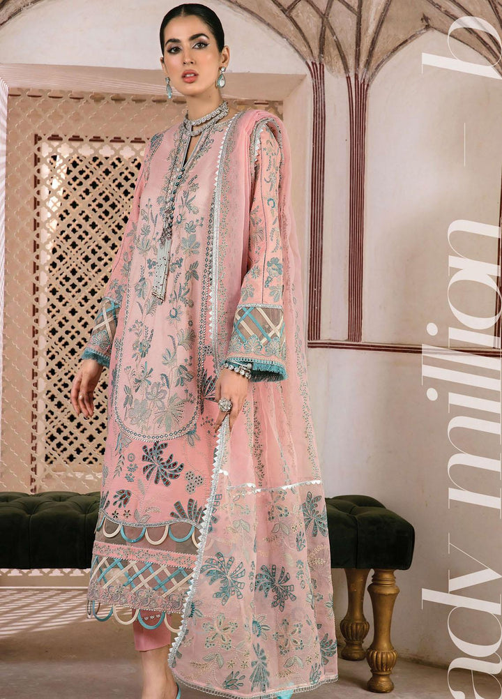 Mishri Si Yaadein By Rang Rasiya Embroidered Lawn Suits Unstitched 3 Piece RR22MY Lady Million 4B - Premium Collection