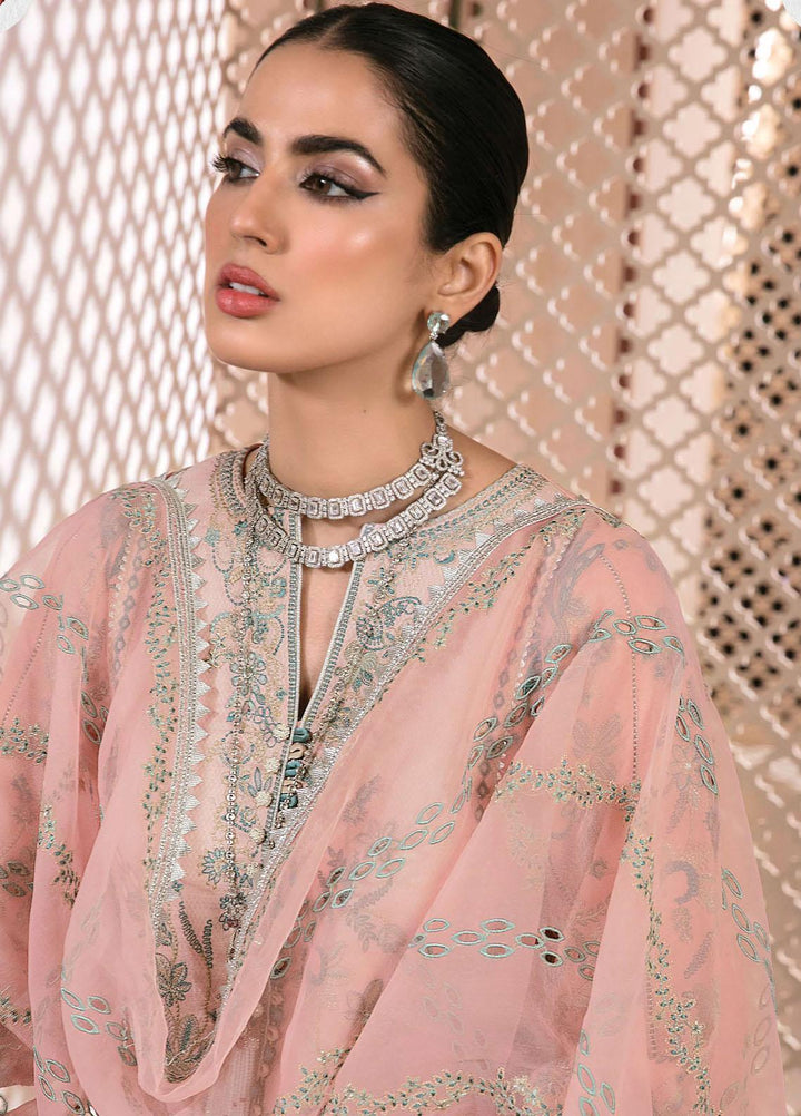 Mishri Si Yaadein By Rang Rasiya Embroidered Lawn Suits Unstitched 3 Piece RR22MY Lady Million 4B - Premium Collection
