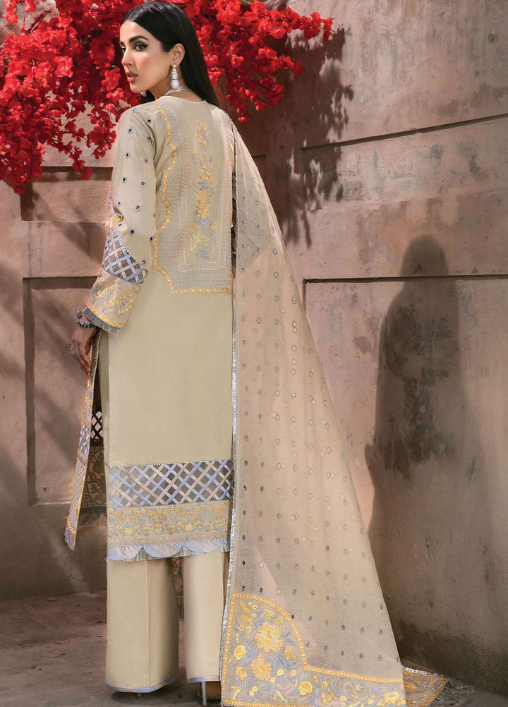 Mishri Si Yaadein By Rang Rasiya Embroidered Lawn Suits Unstitched 3 Piece RR22MY Moon Stone 7B - Premium Collection