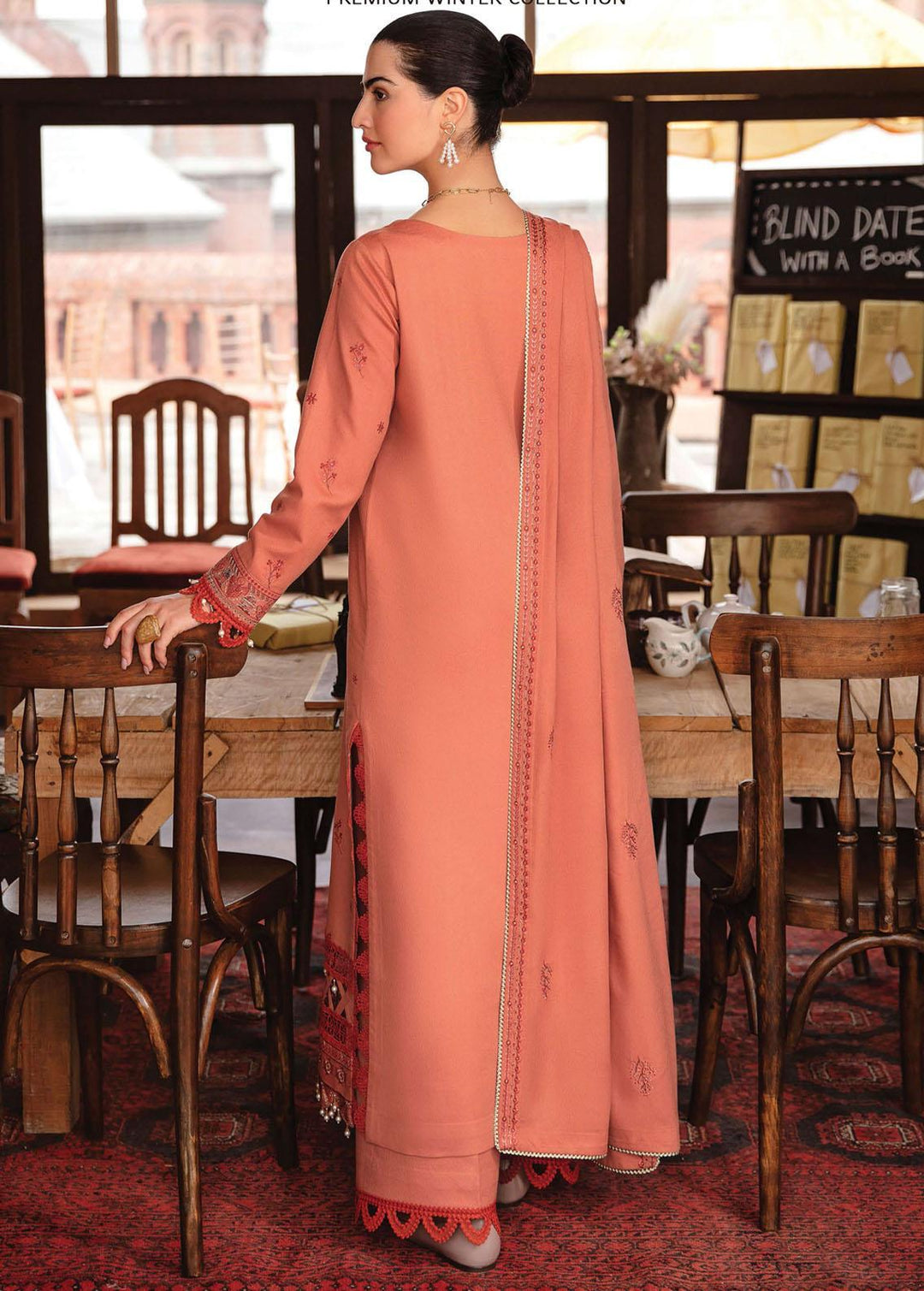 Rang Rasiya Embroidered Karandi Suits Unstitched 3 Piece RR22W D-01 - Winter Collection