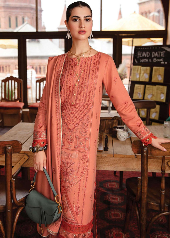 Rang Rasiya Embroidered Karandi Suits Unstitched 3 Piece RR22W D-01 - Winter Collection