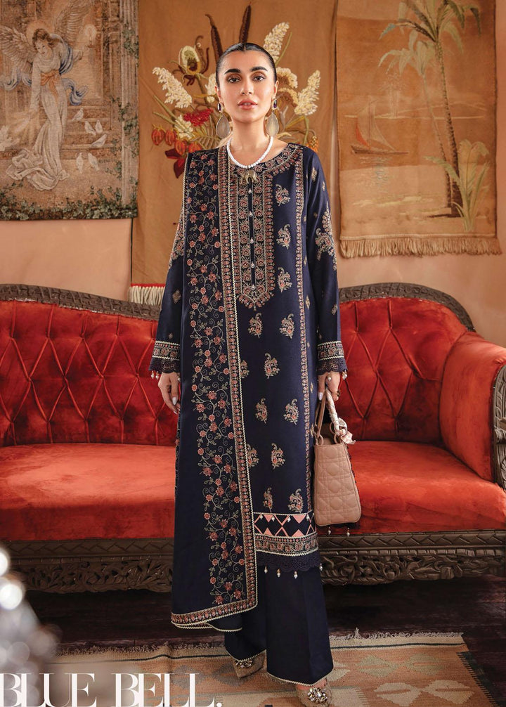 Rang Rasiya Embroidered Karandi Suits Unstitched 3 Piece RR22W D-02 - Winter Collection