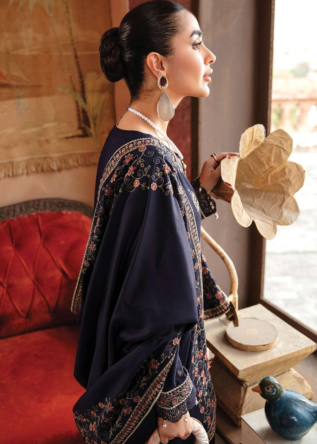 Rang Rasiya Embroidered Karandi Suits Unstitched 3 Piece RR22W D-02 - Winter Collection