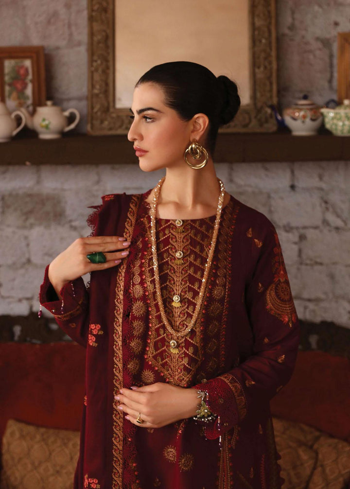 Rang Rasiya Embroidered Karandi Suits Unstitched 3 Piece RR22W D-04 - Winter Collection