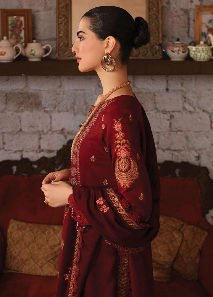 Rang Rasiya Embroidered Karandi Suits Unstitched 3 Piece RR22W D-04 - Winter Collection