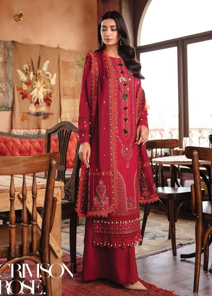 Rang Rasiya Embroidered Khaddar Suits Unstitched 3 Piece RR22W D-07 - Winter Collection
