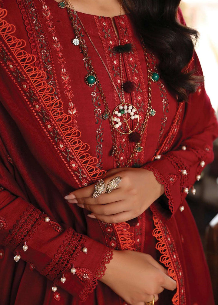 Rang Rasiya Embroidered Khaddar Suits Unstitched 3 Piece RR22W D-07 - Winter Collection