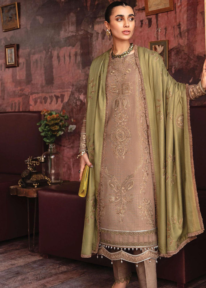 Rang Rasiya Embroidered Khaddar Suits Unstitched 3 Piece RR22W D-08 - Winter Collection