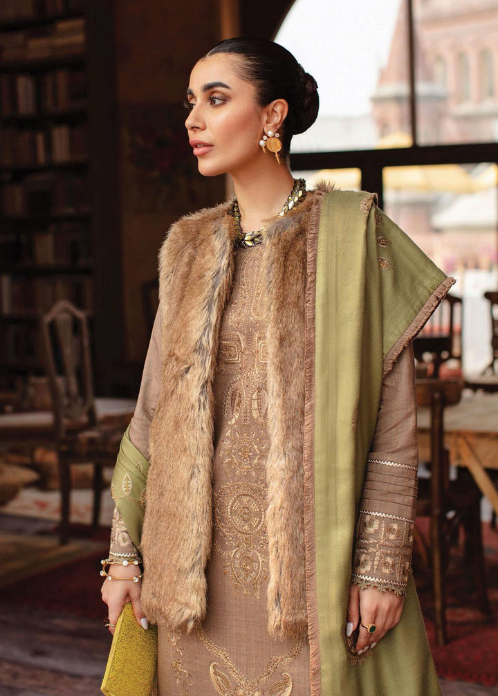 Rang Rasiya Embroidered Khaddar Suits Unstitched 3 Piece RR22W D-08 - Winter Collection