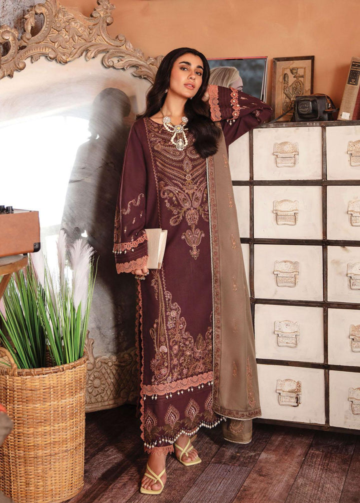 Rang Rasiya Embroidered Khaddar Suits Unstitched 3 Piece RR22W D-09 - Winter Collection