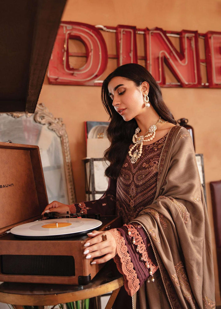 Rang Rasiya Embroidered Khaddar Suits Unstitched 3 Piece RR22W D-09 - Winter Collection