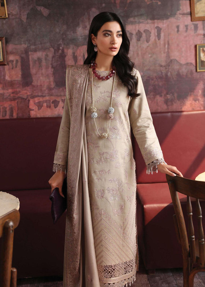 Rang Rasiya Embroidered Khaddar Suits Unstitched 3 Piece RR22W D-10 - Winter Collection