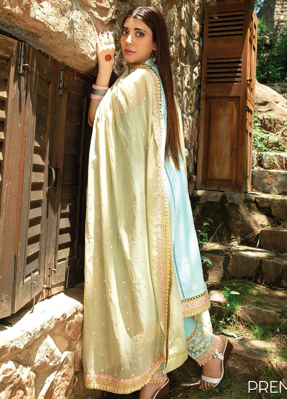 Rang Rasiya Embroidered Lawn Suits Unstitched 3 Piece RR21PE D-03 PAYBREAK - Festive Collection