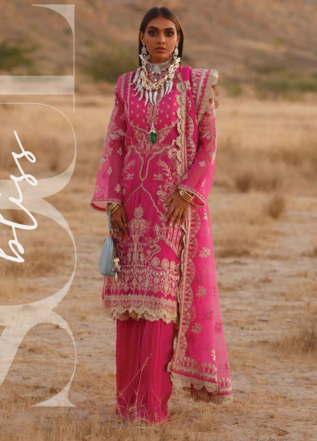 The Soul Saga By Rang Rasiya Embroidered Organza Suits Unstitched 3 Piece RR21SS 01 Nevoir - Premium Collection