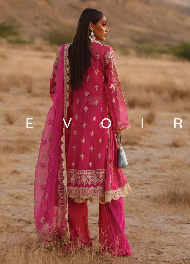 The Soul Saga By Rang Rasiya Embroidered Organza Suits Unstitched 3 Piece RR21SS 01 Nevoir - Premium Collection
