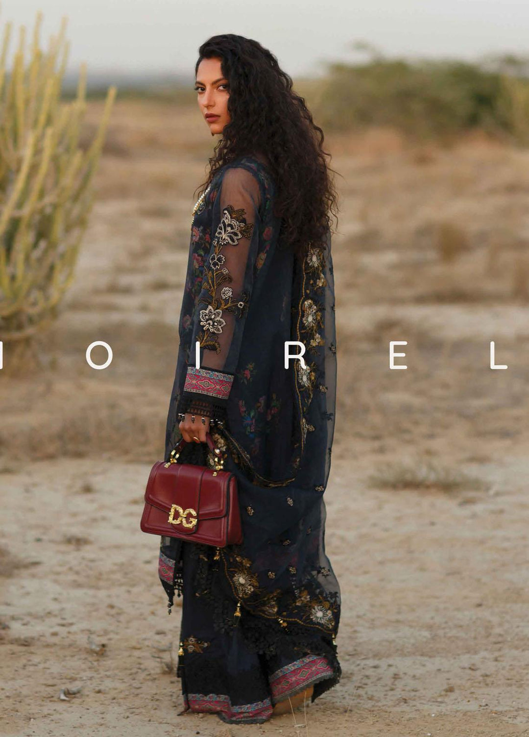 The Soul Saga By Rang Rasiya Embroidered Organza Suits Unstitched 3 Piece RR21SS 03 Noirel - Premium Collection