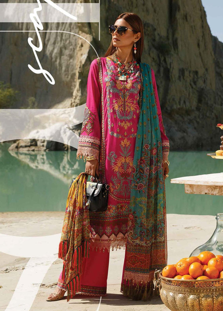 The Soul Saga By Rang Rasiya Embroidered Lawn Suits Unstitched 3 Piece RR21SS 05 Flowtica - Premium Collection