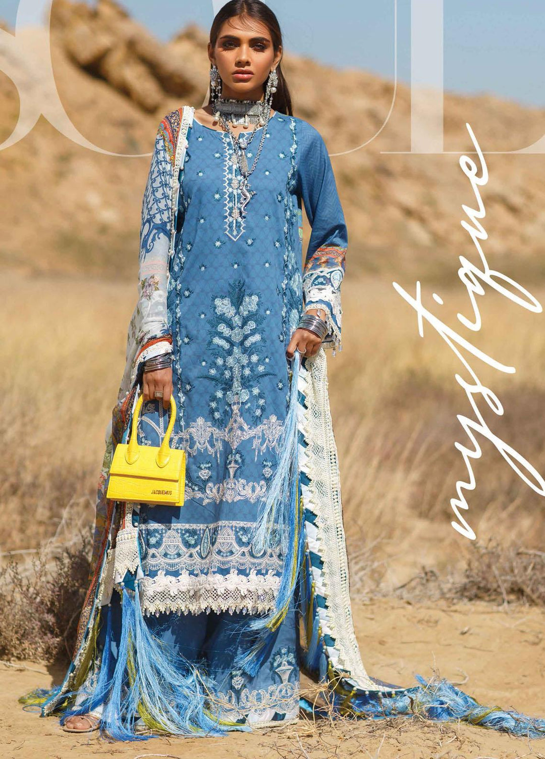 The Soul Saga By Rang Rasiya Embroidered Lawn Suits Unstitched 3 Piece RR21SS 06 Spark - Premium Collection