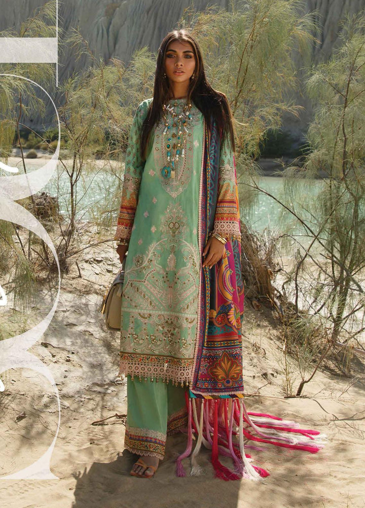 The Soul Saga By Rang Rasiya Embroidered Lawn Suits Unstitched 3 Piece RR21SS 07 Suzanka - Premium Collection
