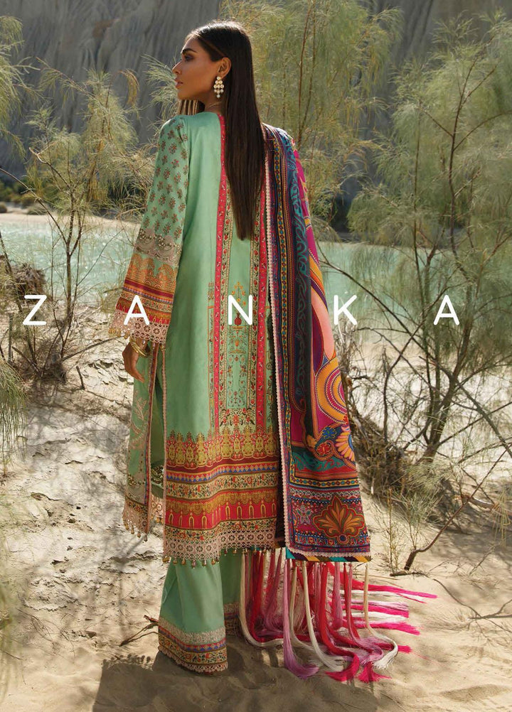 The Soul Saga By Rang Rasiya Embroidered Lawn Suits Unstitched 3 Piece RR21SS 07 Suzanka - Premium Collection