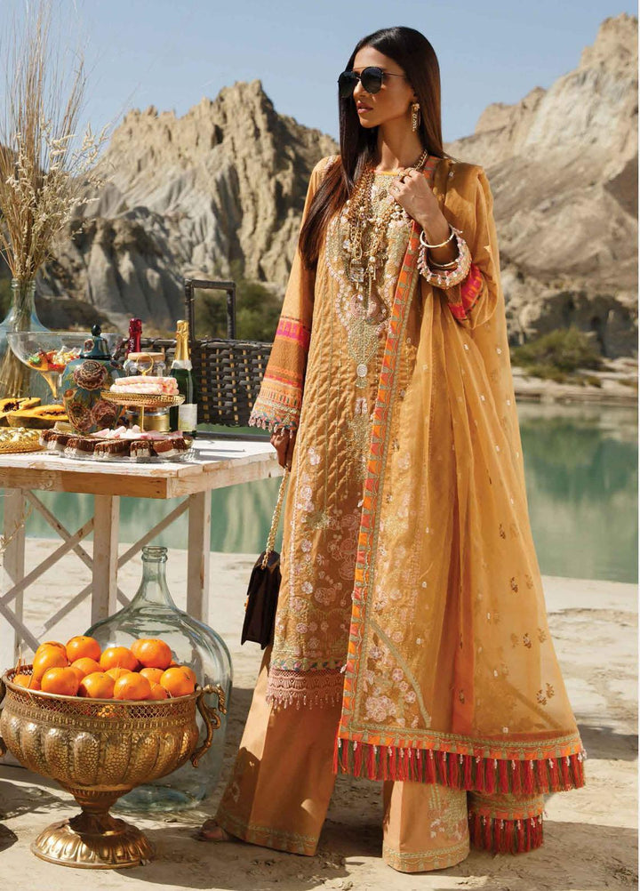The Soul Saga By Rang Rasiya Embroidered Lawn Suits Unstitched 3 Piece RR21SS 08 Camilla - Premium Collection
