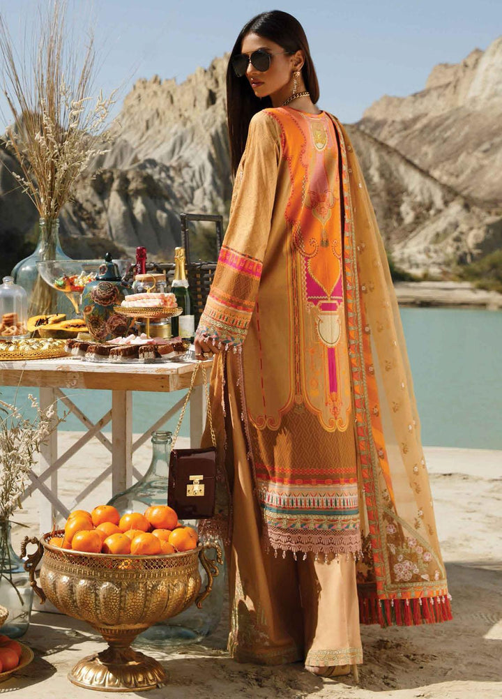 The Soul Saga By Rang Rasiya Embroidered Lawn Suits Unstitched 3 Piece RR21SS 08 Camilla - Premium Collection