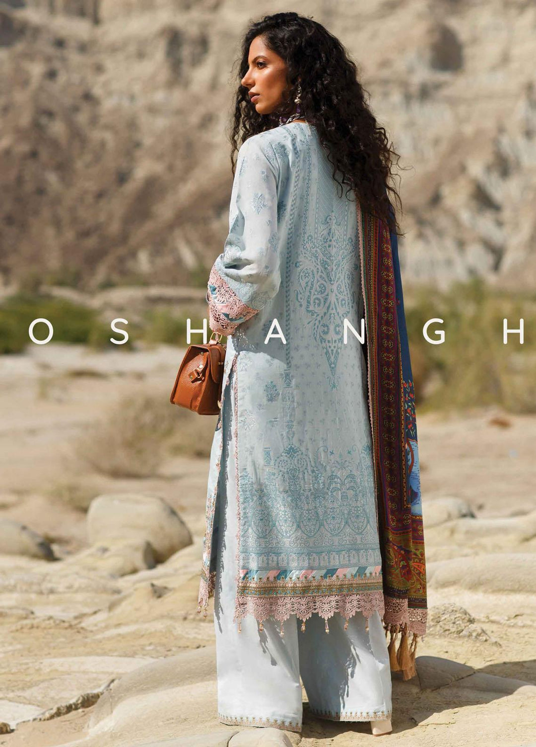 The Soul Saga By Rang Rasiya Embroidered Lawn Suits Unstitched 3 Piece RR21SS 10 Roshangh - Premium Collection