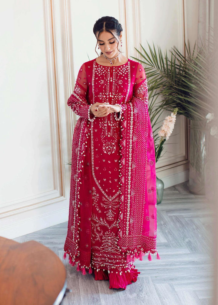 Ritzier By Rang Rasiya Embroidered Organza Suits Unstitched 3 Piece RR22WD Heer - Wedding Collection