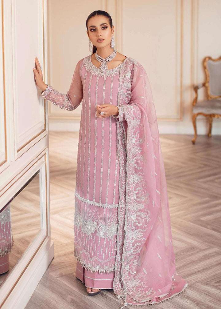 Ritzier By Rang Rasiya Embroidered Organza Suits Unstitched 3 Piece RR22WD Sheherzad - Wedding Collection