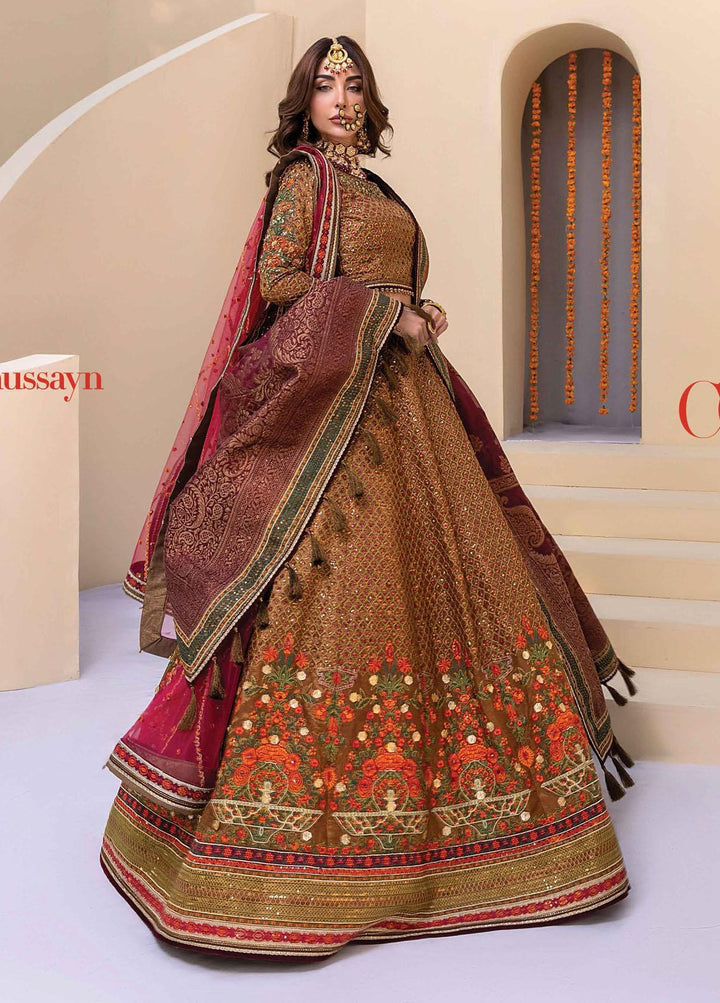 Heritage Collectables By Rang Rasiya Embroidered Organza Suits Unstitched 3 Piece RR21WD 8 Senghal - Wedding Collection