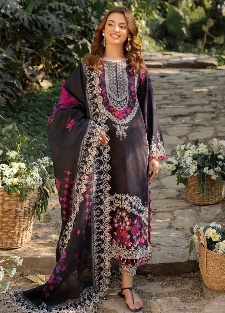 Range by Charizma Embroidered Lawn Suits Unstitched 3 Piece CRZ25RL CRN5-08 - Summer Collection