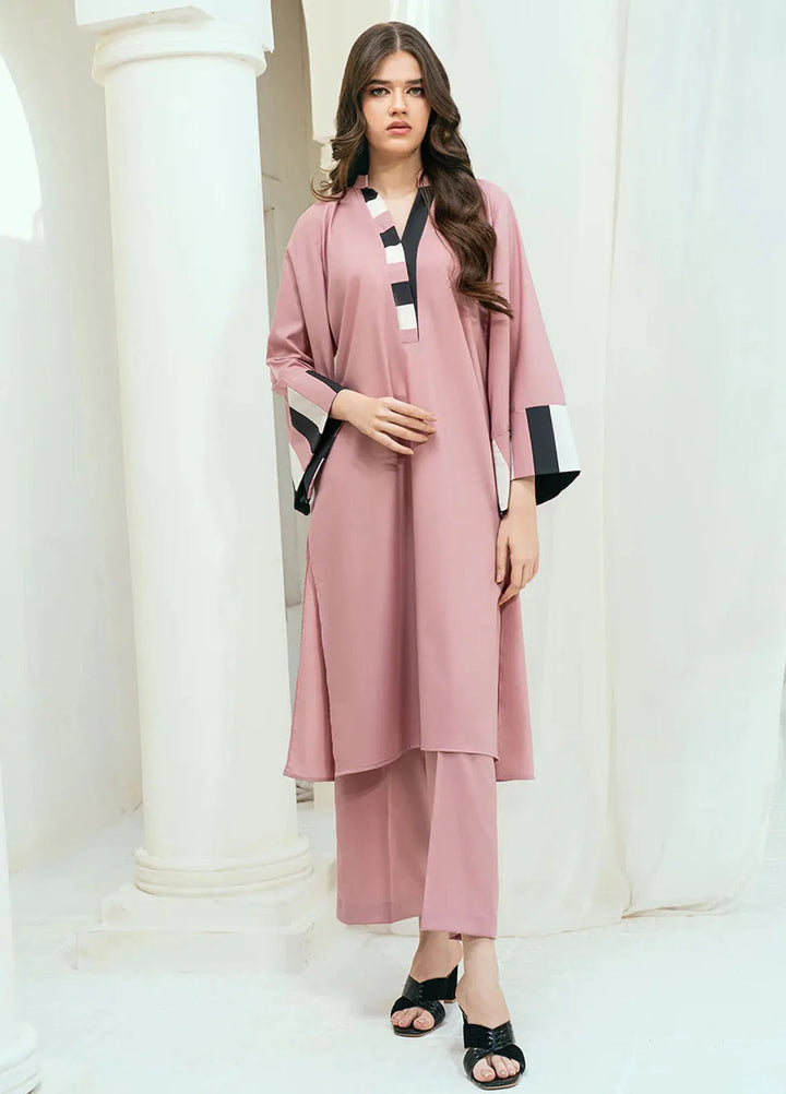 Rangeen Pret Casual Wash n Wear 2 Piece Suit Carnation Co-Ord