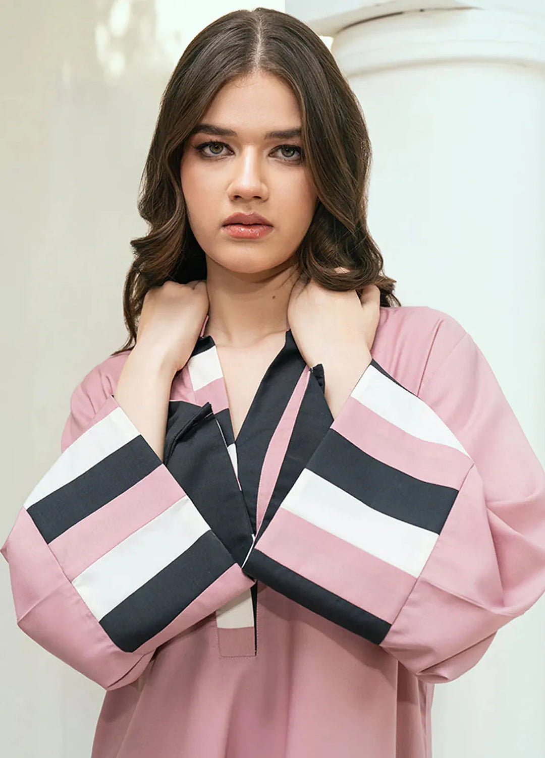 Rangeen Pret Casual Wash n Wear 2 Piece Suit Carnation Co-Ord