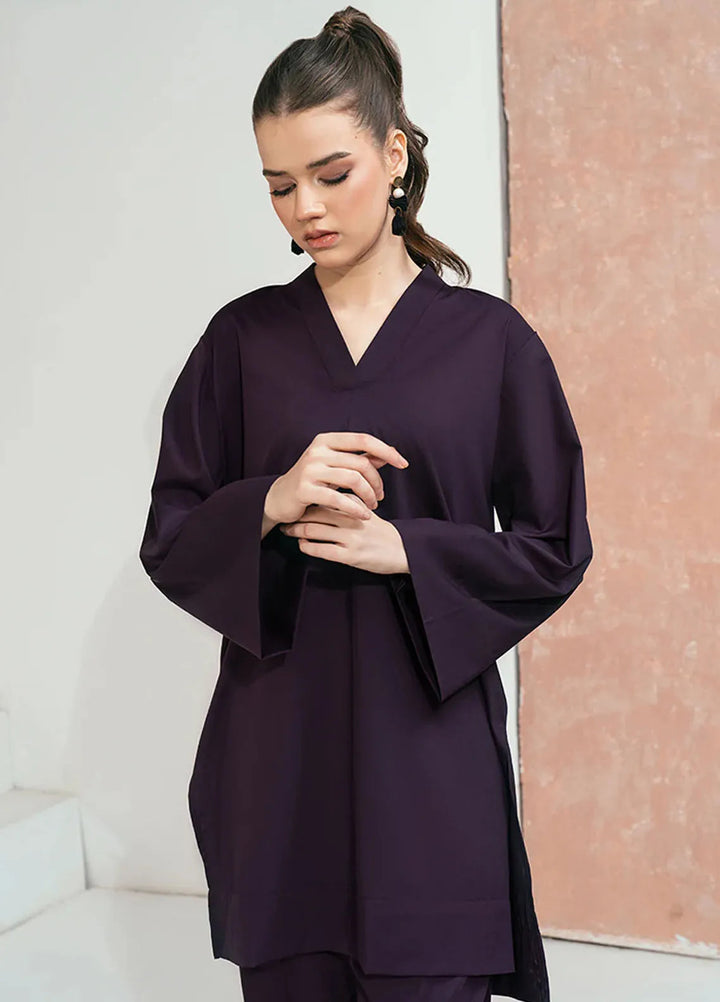 Rangeen Pret Casual Wash n Wear 2 Piece Suit Indigo Co-Ord